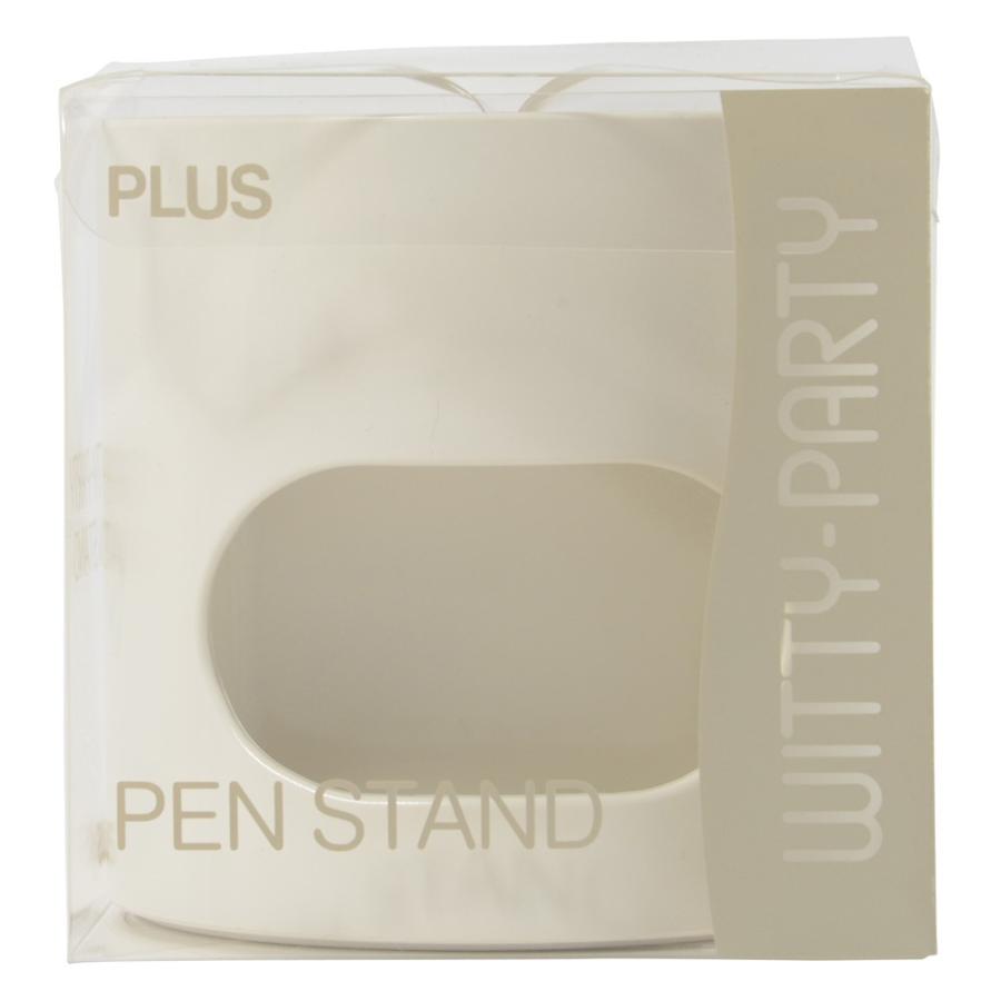 プラス(PLUS)ウィッティ・パーティ ペンスタンド ホワイト WP-110N　30-754 | PLUS | 01