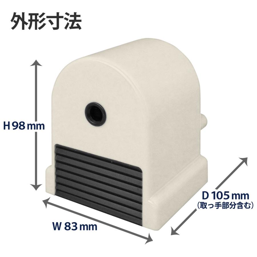 プラス(PLUS) ペンシルシャープナー（手動式） ホワイト 鉛筆削り　WP-130N 30-852 | PLUS | 02