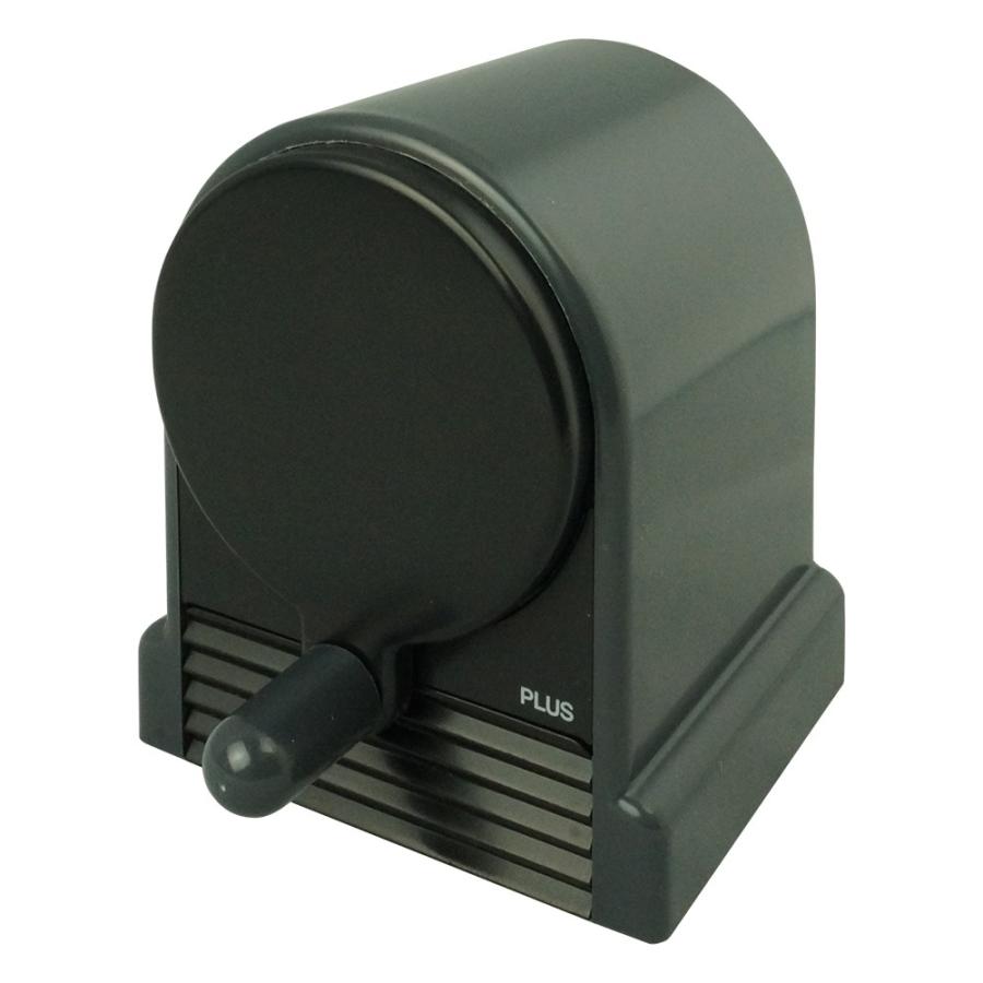 プラス(PLUS)鉛筆削 ウィッティ・パーティ ペンシルシャープナー 手動式 ダークグレー WP-130N　30-853 | PLUS | 02