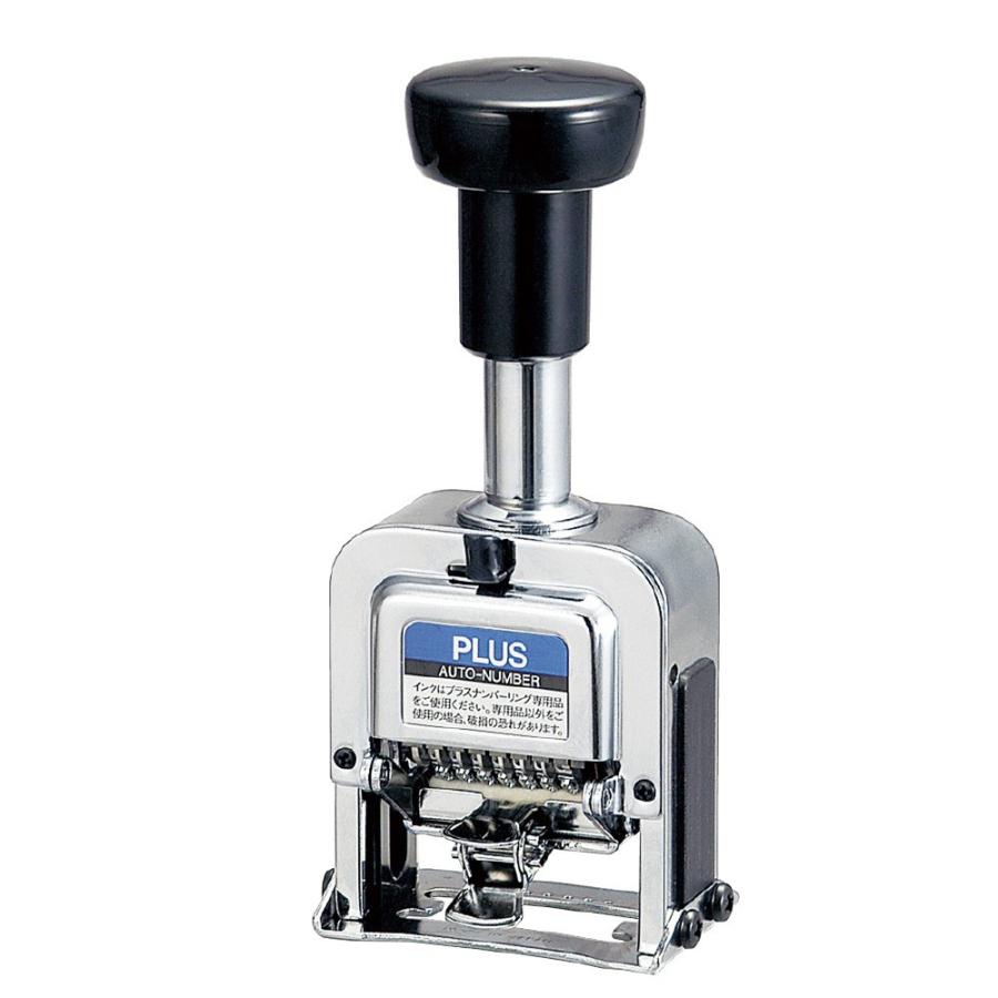 プラス(PLUS)ナンバーリング スタンプ 7桁 5様式 F型 A字体 IJ-075F　30-597 | PLUS