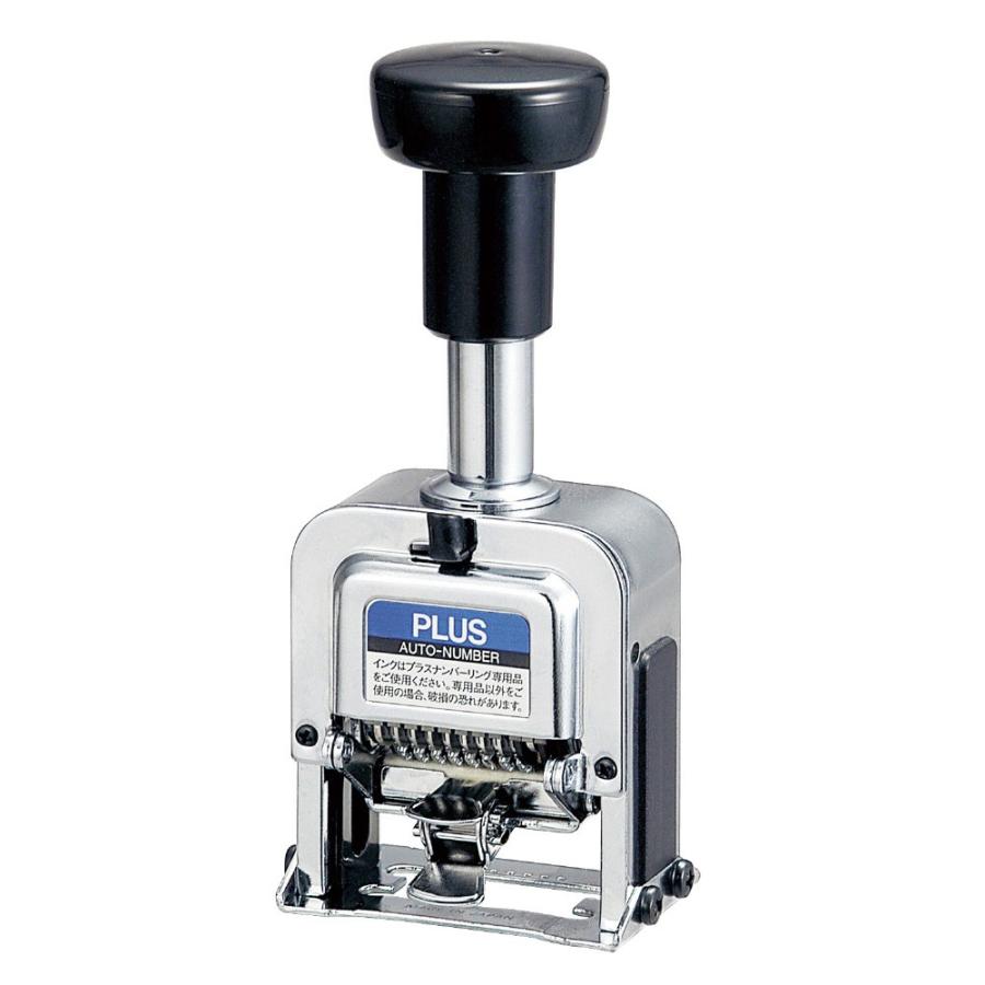 PLUS プラス(PLUS)ナンバーリング スタンプ 8桁 7様式 E型 A字体 PLUS プラス(PLUS)ナンバーリング スタンプ 8桁 7様式 E型 A字体