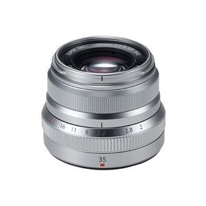 【欠品中:納期未定 入荷次第発送】富士フイルム フジノンレンズ XF35MMF2 R WR シルバー XFレンズ 単焦点 標準レンズ | FUJIFILM