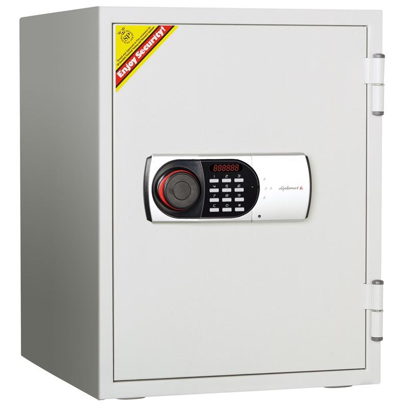 ディプロマット・ジャパン デジタルテンキー式耐火・耐水金庫 530EN88WR A4対応 HOME SAFE＜家庭用耐火金庫＞ 1時間耐火 容量36L | 