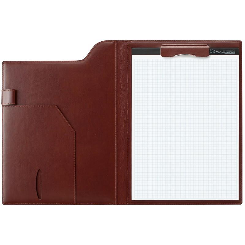 レイメイ藤井(Raymay) zeitVektor＜ツァイトベクター＞ クリップファイル A4　（再生皮革製）　ブラウン ZVF654C |  | 01