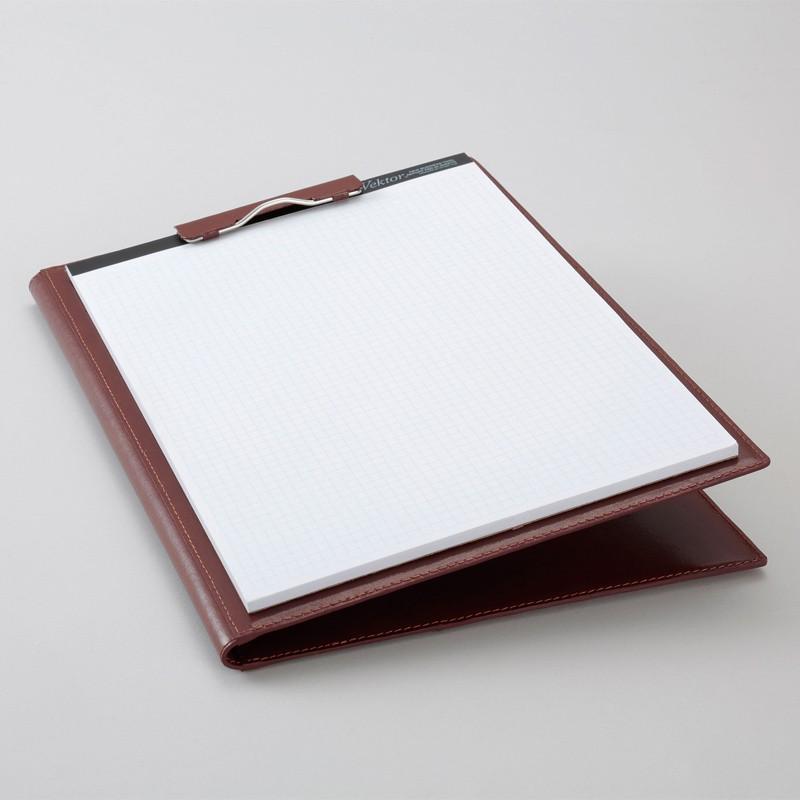 レイメイ藤井(Raymay) zeitVektor＜ツァイトベクター＞ クリップファイル A4　（再生皮革製）　ブラウン ZVF654C |  | 02