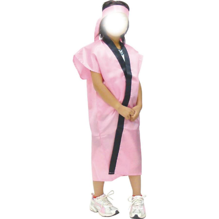 アーテック サテンロングハッピ 桃 L(ハチマキ付) #1151 運動会 発表会 イベント ハッピ | ブランド登録なし | 01