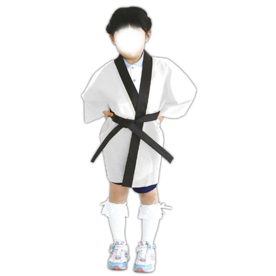 アーテック カラー不織布ハッピ 子供用 J 白 #1291 運動会 発表会 イベント ハッピ | ブランド登録なし | 02