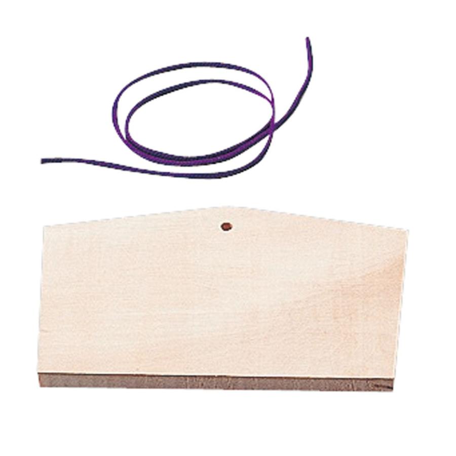 Artec(アーテック) 絵馬 小(160x105x10mm)ヒモ付 #2425 |  | 02