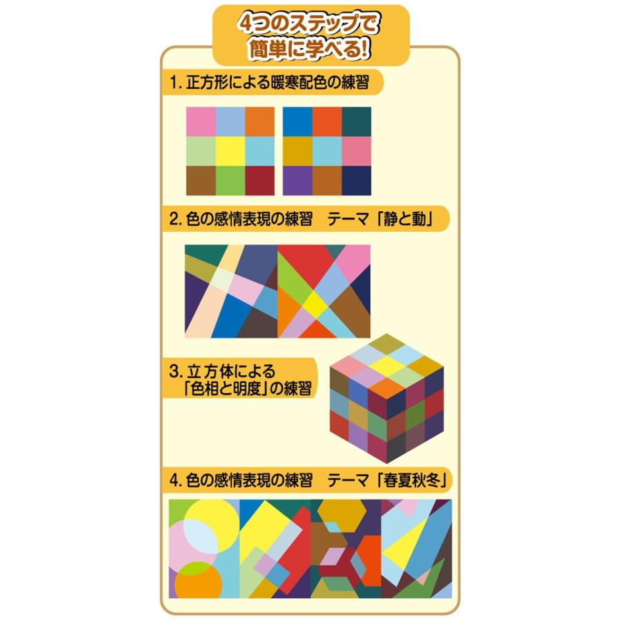 Artec(アーテック) 混色カード学習セット 幾何デザイン編 4種セット #12990 |  | 02