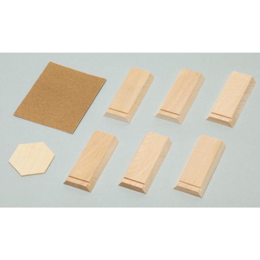 Artec(アーテック) 木彫六角鉛筆立て(未組立) #13518 |  | 01