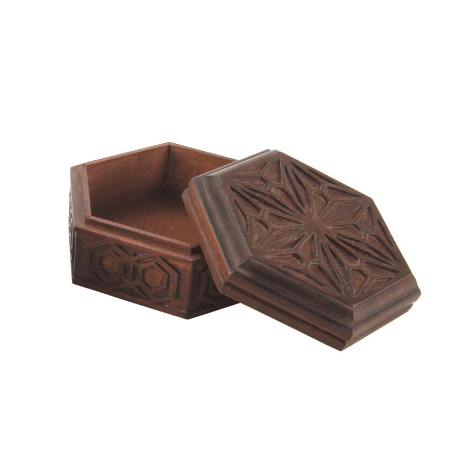 Artec(アーテック) 木彫六角小箱 #30006 |  | 01