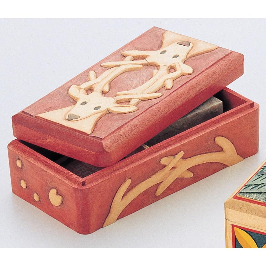 Artec(アーテック) 木彫印かん小箱(印泥付) #30017 |  | 01