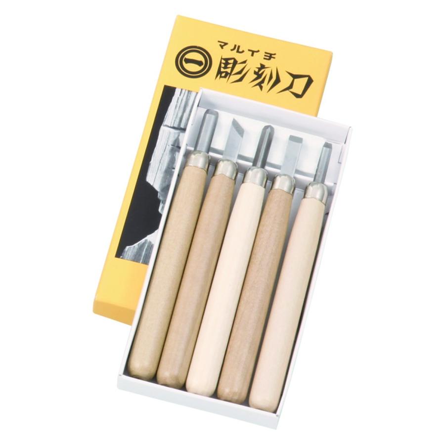 Artec(アーテック) マルイチ彫刻刀5本組 #32275 |  | 01