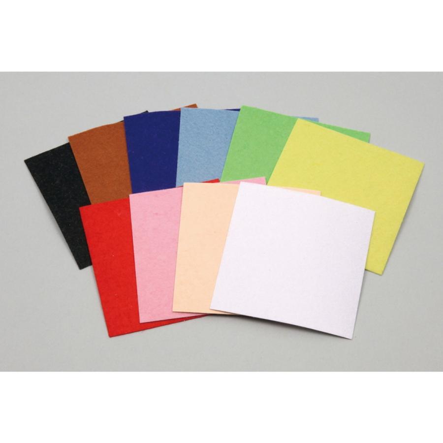Artec(アーテック) フェルトシールセット小100X100mm10色組 #50967 | 