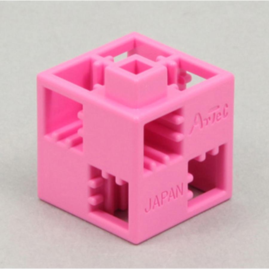 Artec(アーテック) アーテックブロック 基本四角 24P ピンク #77736 | 