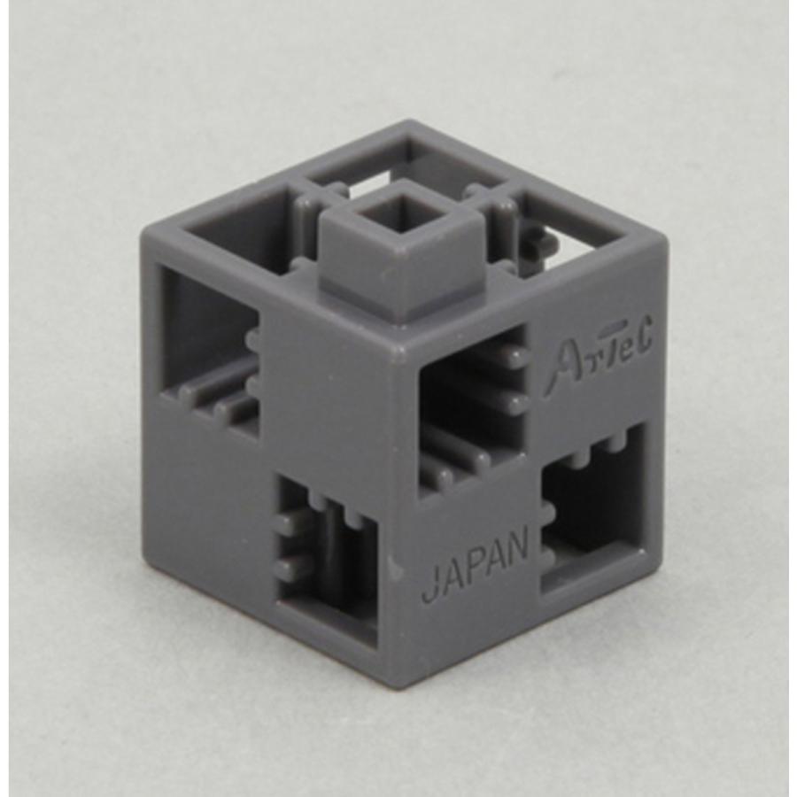 Artec(アーテック) アーテックブロック 基本四角 24P グレー #77750 | 