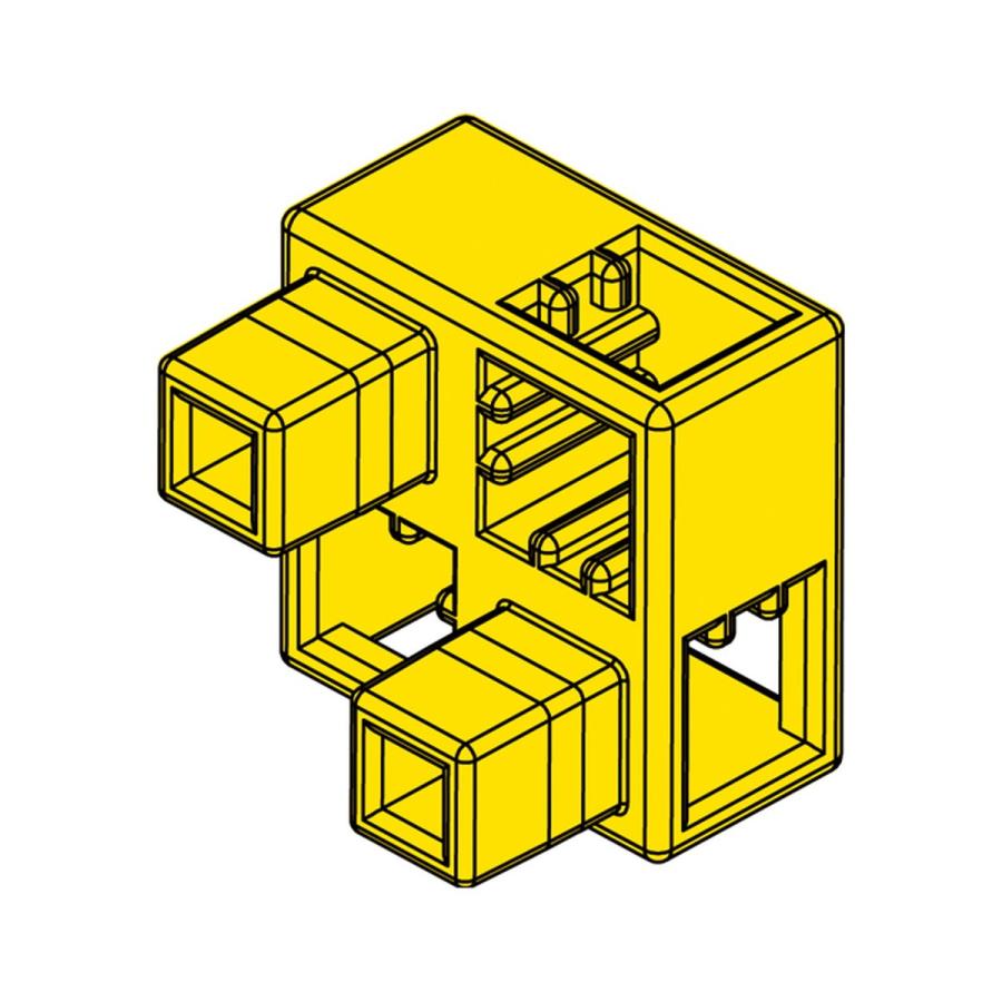 Artec(アーテック) アーテックブロック ハーフB 8P 黄 #77781 |  | 01