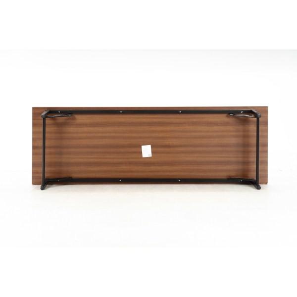 不二貿易 会議テーブル　（ロータイプ） 6033D 幅180×奥行60×高さ33cm 94463 |  | 02