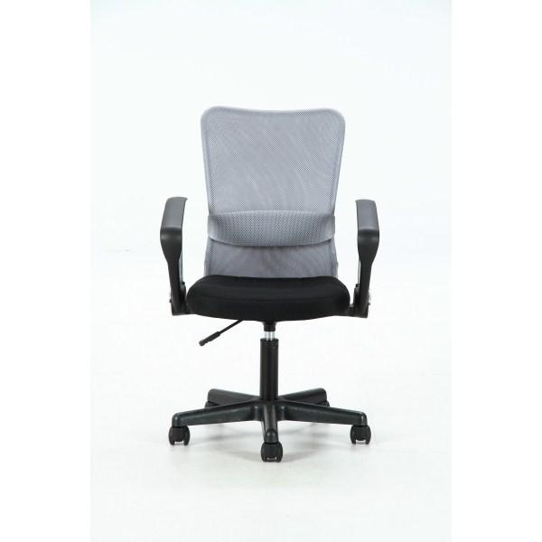 不二貿易 メッシュバックチェアー　ハンター　肘付 GY グレー 94433 |  | 01