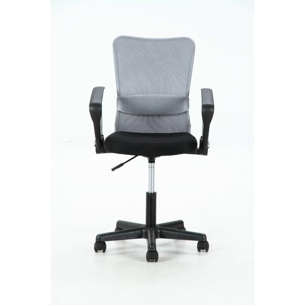 不二貿易 メッシュバックチェアー　ハンター　肘付 GY グレー 94433 |  | 02