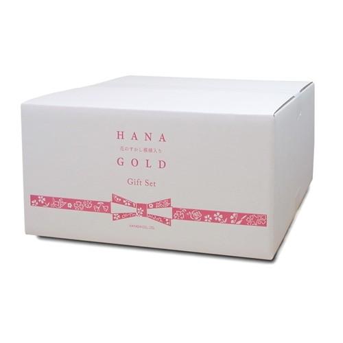 トイレットペーパー 花ゴールド 国産高級トイレットロール ボックスティッシュギフトセット ギフトセット ハヤシ商事 すかし模様入り |  | 02