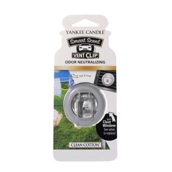 アロマキャンドルYCカーフレグランスクリップ クリーンコットン YK3310501 【YANKEE CANDLE】カメヤマキャンドルハウス | 