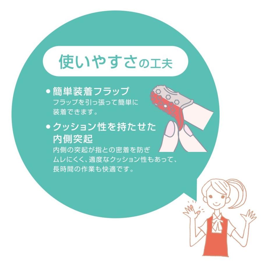 プラス(PLUS) 指サック メクリッコ ハニカム S 10個入 徳用 カラーミックス KM-401H MIX 44-730 | PLUS | 02