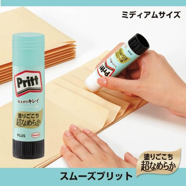 プラス(PLUS) スティックのり Pritt（プリット） スムーズプリット ミディアム 22g NS-722-1P セリースパック入り 29-718 | PLUS | 02