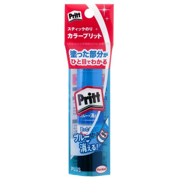 プラス(PLUS) スティックのり Pritt（プリット） カラープリット レギュラー 10g NS-731-1P セリースパック入り 29-723 | PLUS