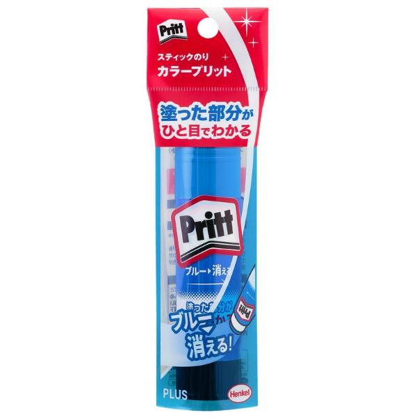 プラス(PLUS) スティックのり Pritt（プリット） カラープリット　ミディアム　22g　NS-732-1P　セリースパック入り　29-725 | PLUS