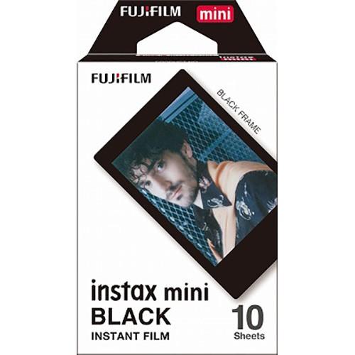【欠品中:納期未定 入荷次第発送】FUJIFILM＜富士フイルム＞チェキ用フィルム 「ブラック」 チェキフィルム INSTAXMINIBLACKFRAMEWW1 | チェキ