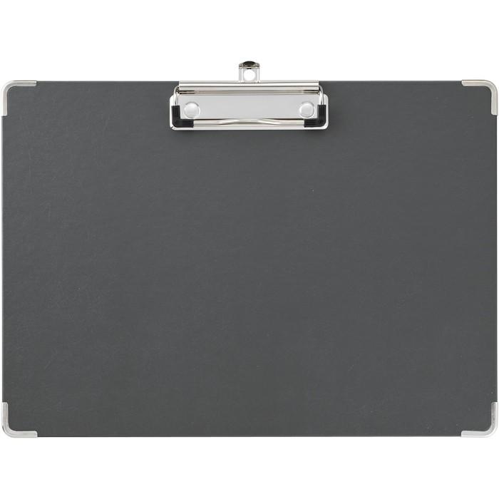 キングジム＜KING JIM＞ 用箋挟みA4タテ（ヨコ型） ブラック8335クロ | KING JIM