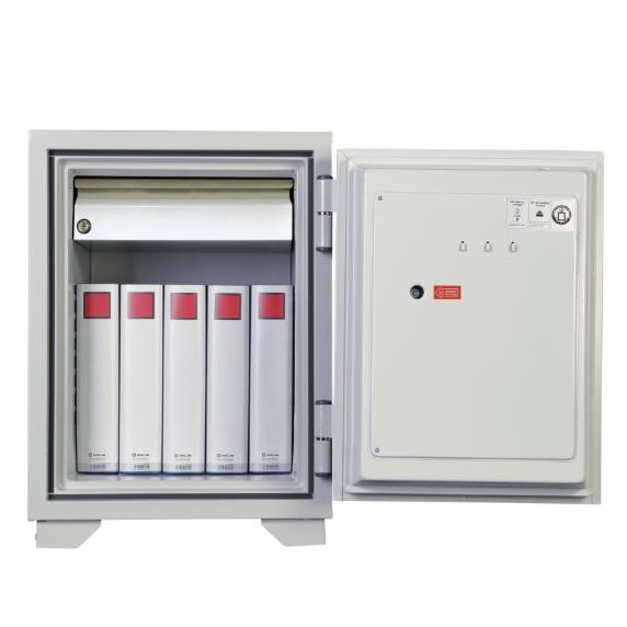 ディプロマット・ジャパン デジタルテンキー式耐火金庫 060EKR3 A4対応 OFFICE SAFE＜業務用耐火金庫＞ 90分耐火 容量50L |  | 03