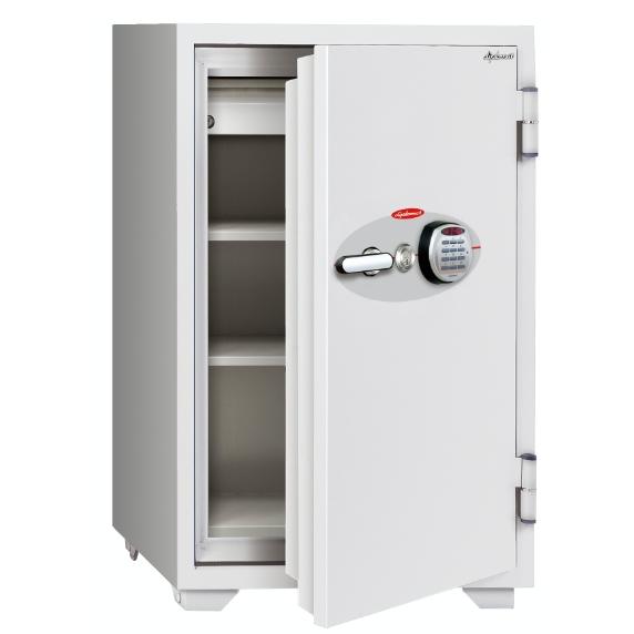 デジタルテンキー式耐火金庫 100EKR3 （シリンダーキー付） A4対応 OFFICE SAFE＜業務用耐火金庫＞ 90分耐火 容量129L ディプロマット・ジャパン |  | 01