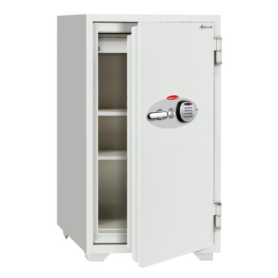 デジタルテンキー式耐火金庫 120EKR3 （シリンダーキー付） A4対応 ＜業務用耐火金庫＞ 2時間耐火 容量162L ディプロマット・ジャパン |  | 01