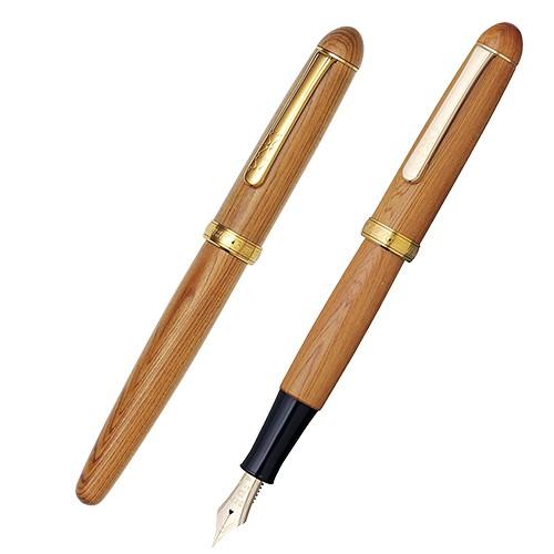 【欠品中:納期未定 入荷次第発送】プラチナ萬年筆　万年筆　＃3776センチュリー　屋久杉　「岳南」製作　PTB-50000YN＃62-4　太字 | プラチナ万年筆