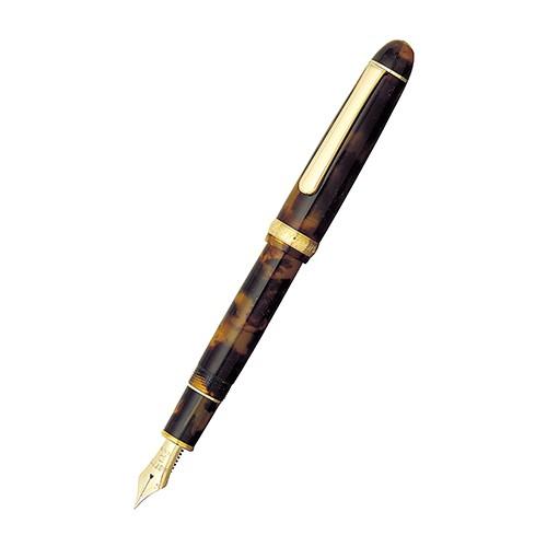 【欠品中:納期未定 入荷次第発送】プラチナ萬年筆 万年筆 ＃3776 センチュリー セルロイド べっ甲 PTB-35000S#62-4 太字 | プラチナ万年筆