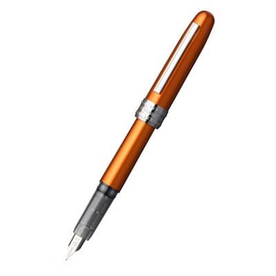 プラチナ萬年筆　万年筆　プレジール　PGB-1000＃25-2　ノバオレンジ　細字 | プラチナ万年筆