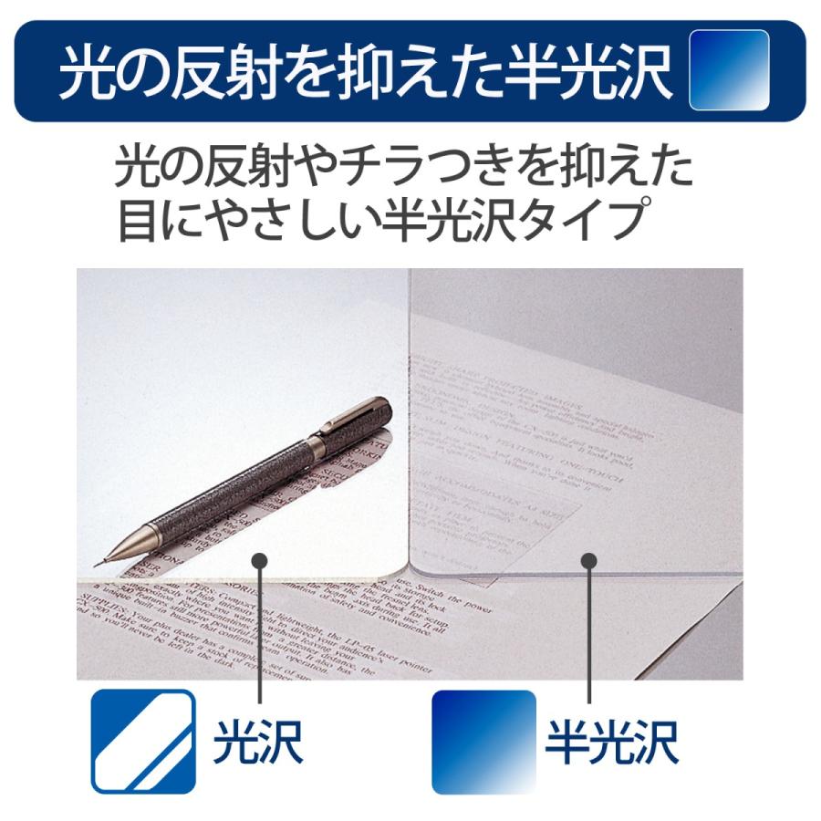 プラス(PLUS) デスクマット （塩ビ）ななめカット 薄手1.2mm厚 OA DM-010FS 600×450mm 41-046 | PLUS | 03