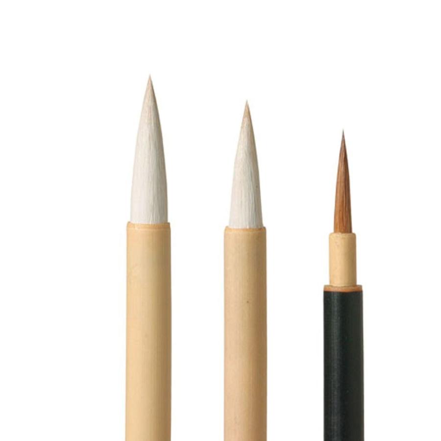 あかしや 絵手紙入門筆3本組(彩色大・彩色小・面想小) AN/3VS | あかしや（文具） | 01