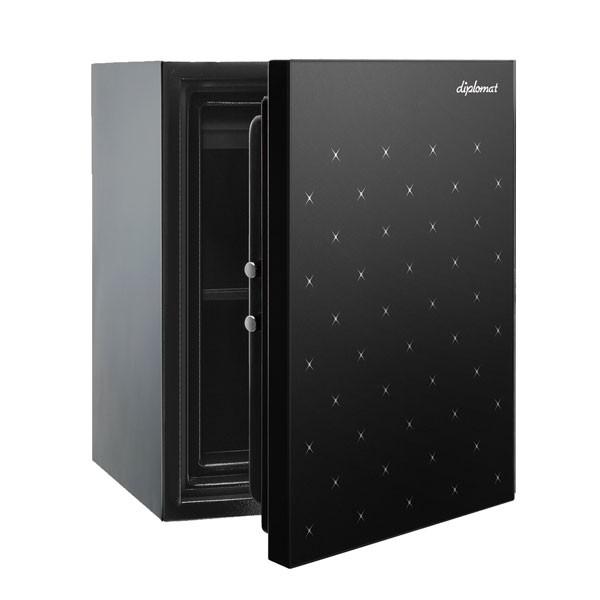 デジタル耐火金庫　istella＜アイステラ＞ S500B オニキスブラック A4対応 プレミアム金庫 1時間耐火 容量36L ディプロマット・ジャパン | 