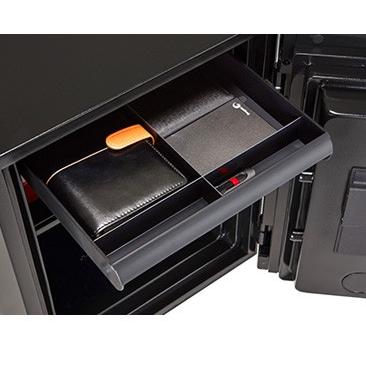 デジタル耐火金庫　istella＜アイステラ＞ S500B オニキスブラック A4対応 プレミアム金庫 1時間耐火 容量36L ディプロマット・ジャパン |  | 04