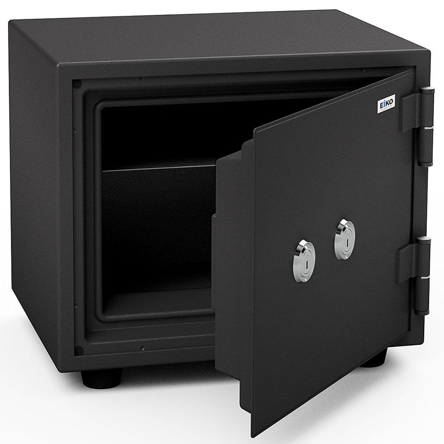 【開梱設置無料】エーコー 家庭用小型耐火金庫 STANDARD BES-9K2 (ダブルシリンダー式) A4横対応 30分耐火 21.6L 25kg 地震 災害 防災 |  | 01