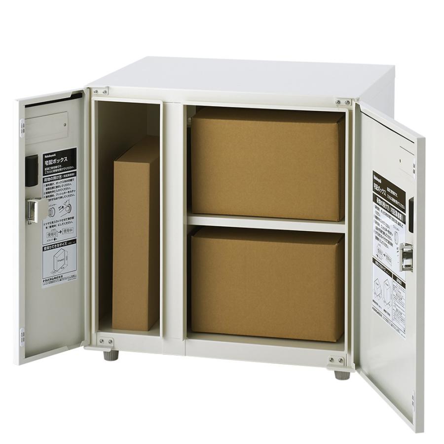 ナカバヤシ　宅配ボックス２枚扉アイボリー　STB-301-IV | ブランド登録なし | 01
