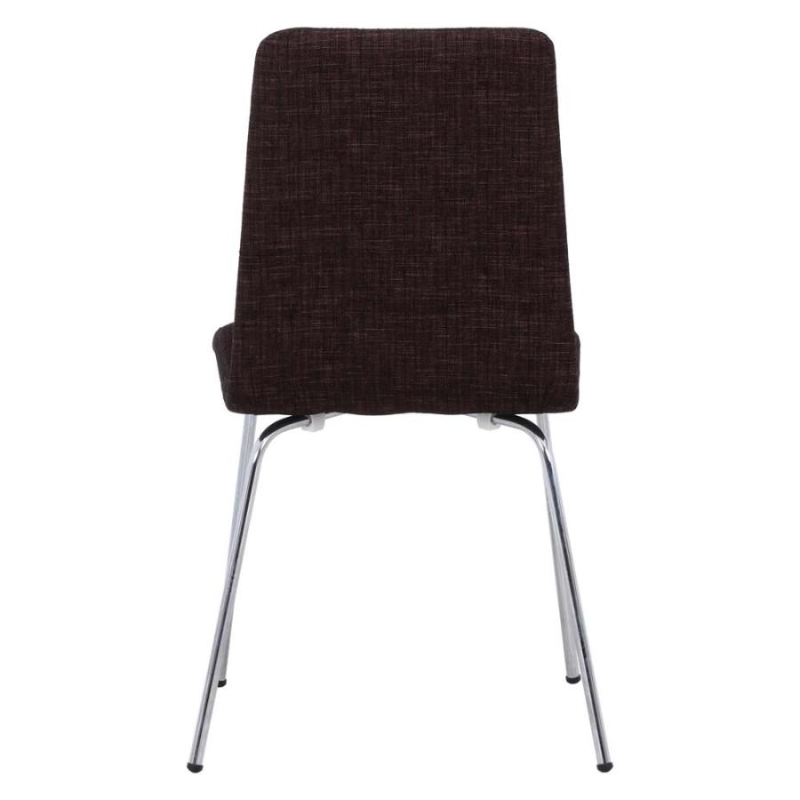 不二貿易 ダイニングチェアー ファブリック ブラウン 88028 | 不二貿易 | 03