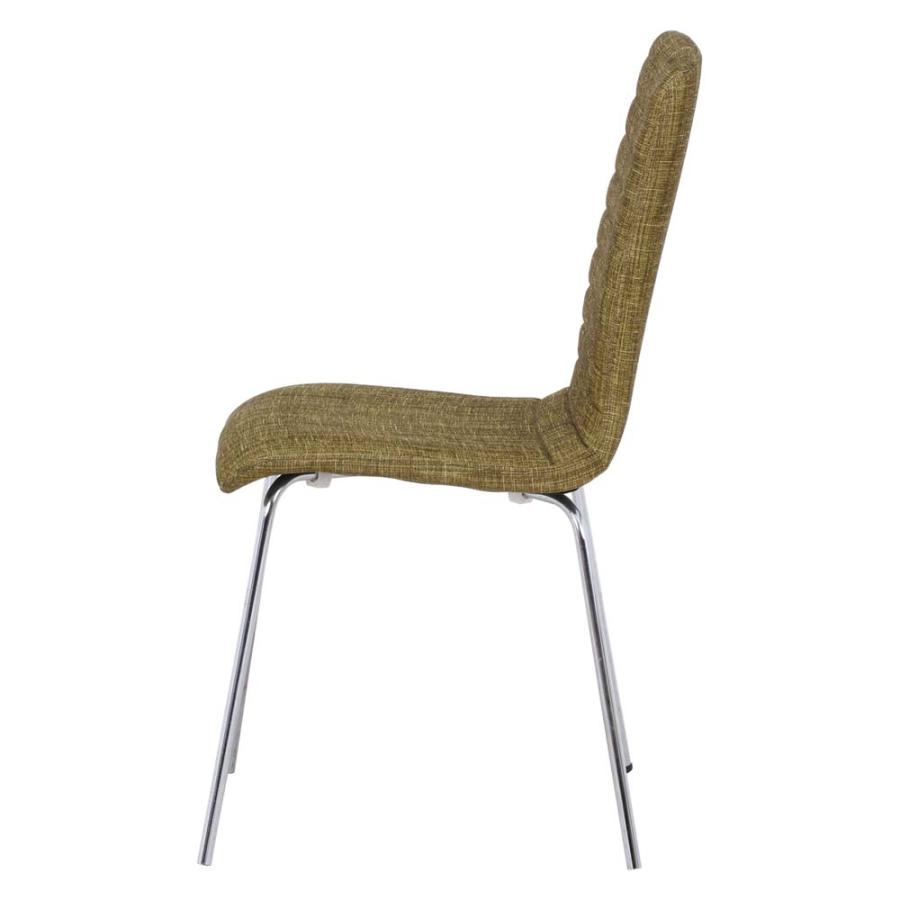 不二貿易 ダイニングチェアー ファブリック グリーン 88030 | 不二貿易 | 02