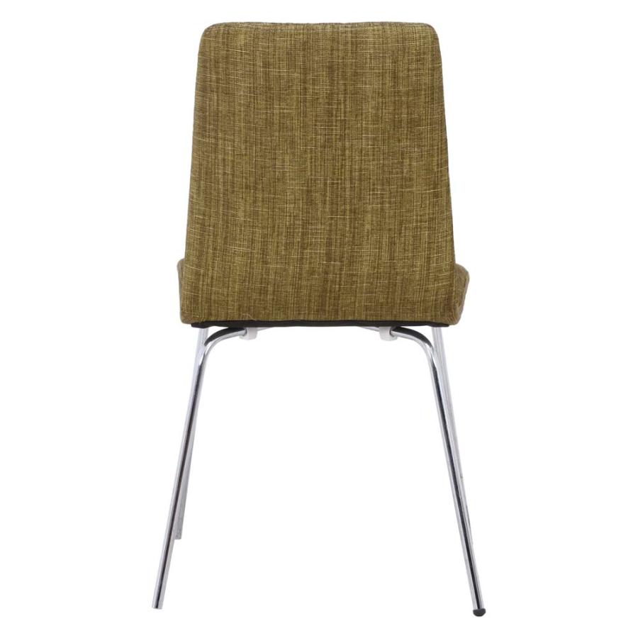 不二貿易 ダイニングチェアー ファブリック グリーン 88030 | 不二貿易 | 03