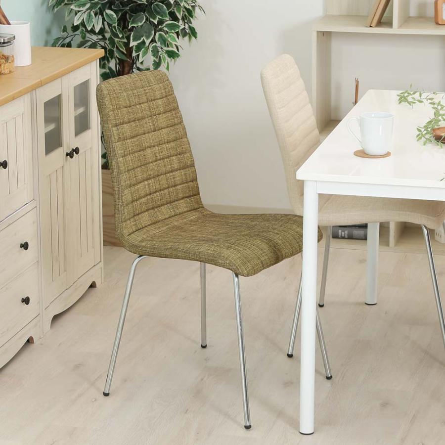 不二貿易 ダイニングチェアー ファブリック グリーン 88030 | 不二貿易 | 06