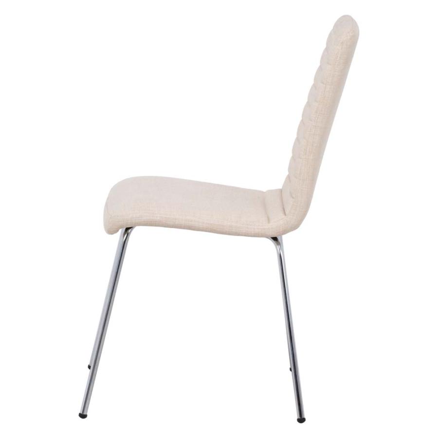 不二貿易 ダイニングチェアー ファブリック アイボリー 88031 | 不二貿易 | 02