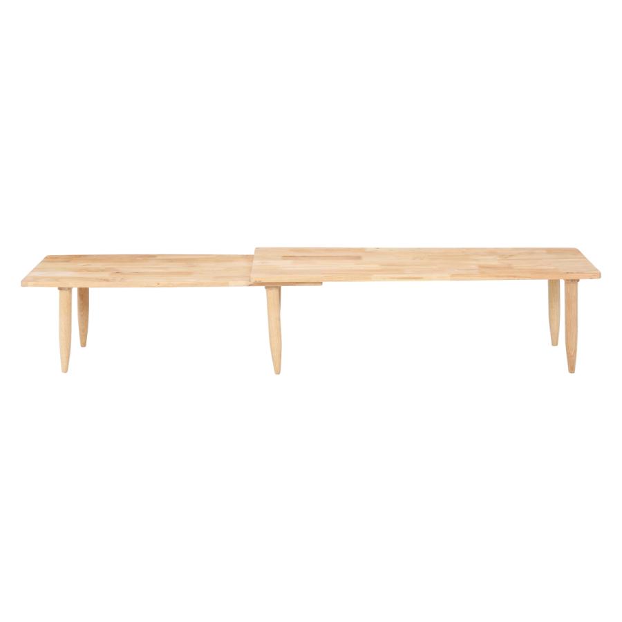 不二貿易 センターテーブル 北欧風 天板360度回転 ナチュラル 37002 | 不二貿易 | 03